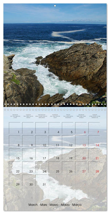 Paysages de Bretagne (CALVENDO Calendrier mensuel 2027)