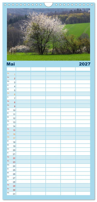 Bäume, der Atem der Natur (CALVENDO Familienplaner 2027)