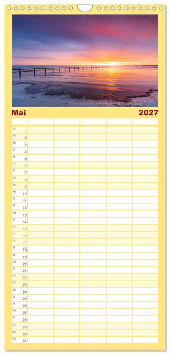 Sonnige Augenblicke (CALVENDO Familienplaner 2027)