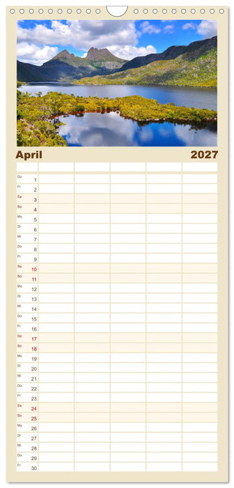 Erlebe mit mir das unvergleichliche Australien (CALVENDO Familienplaner 2027)