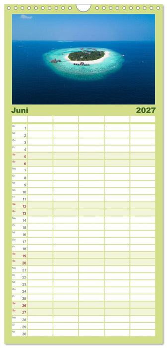 Fidschi - Der faszinierende Inselstaat im Südpazifik. (CALVENDO Familienplaner 2027)
