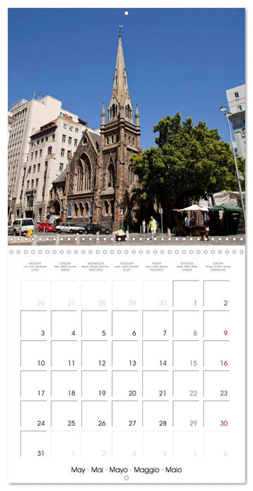 South Africa - Cape Town (CALVENDO Monthly Calendar 2027)