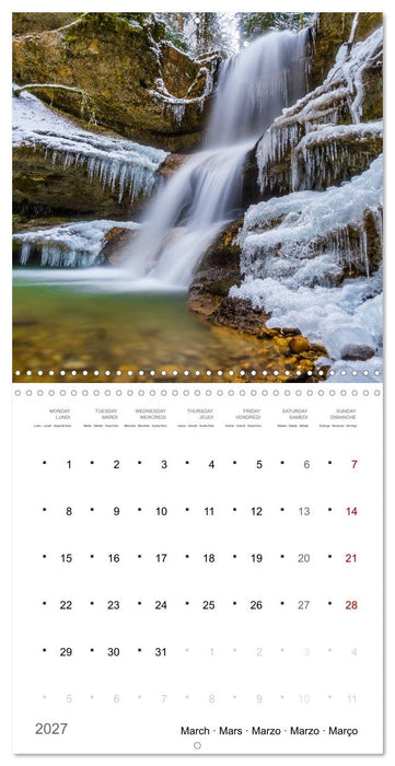Light in the Bavarian Alps - Fantastic Landscapes (CALVENDO Monthly Calendar 2027)