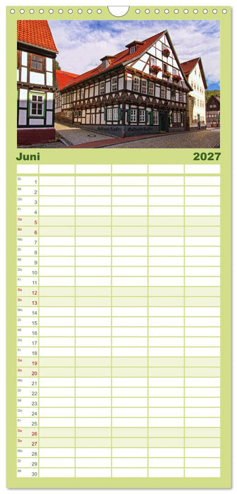 Stolberg im Südharz (CALVENDO Familienplaner 2027)