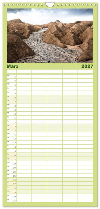 Rumänien - Zwischen Gebirgen und dem Meer. (CALVENDO Familienplaner 2027)