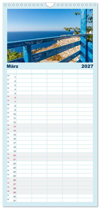 Karpathos - Malerische Insel in der Ägäis (CALVENDO Familienplaner 2027)
