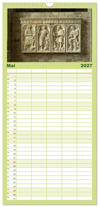 Welterbe Mont-Saint-Michel (CALVENDO Familienplaner 2027)