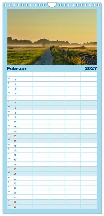 Die Stauden, Naturpark in den westlichen Wälder Augsburgs (CALVENDO Familienplaner 2027)