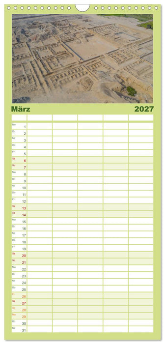 Peru - Magie der Anden (CALVENDO Familienplaner 2027)