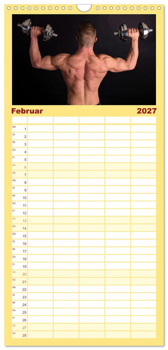 Kraftsport (CALVENDO Familienplaner 2027)