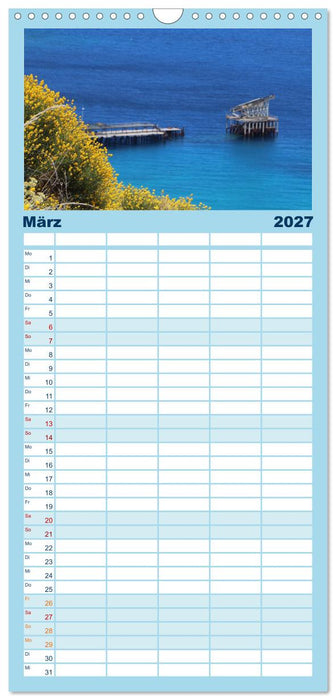 Äolische Inseln (CALVENDO Familienplaner 2027)