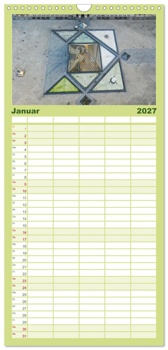 Bonjour Paris (CALVENDO Familienplaner 2027)