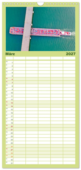 Bonjour Paris (CALVENDO Familienplaner 2027)