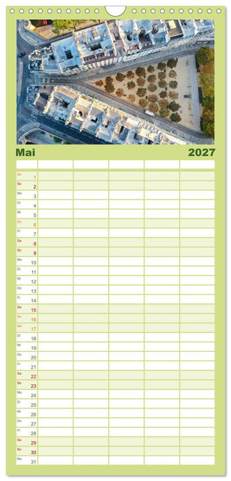 Bonjour Paris (CALVENDO Familienplaner 2027)