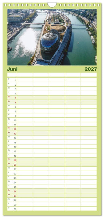 Bonjour Paris (CALVENDO Familienplaner 2027)