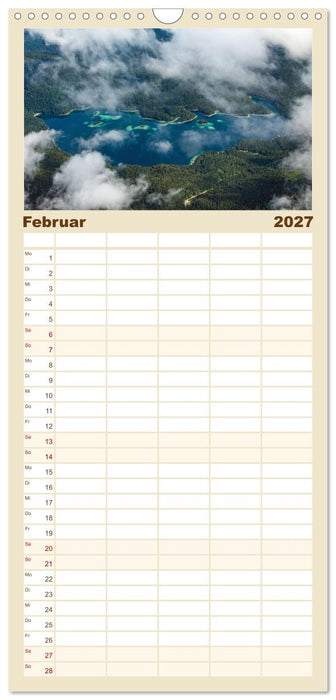 Zauber der Zugspitze (CALVENDO Familienplaner 2027)