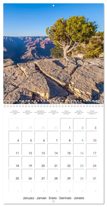 GRAND CANYON Magnificent views (CALVENDO Monthly Calendar 2027)