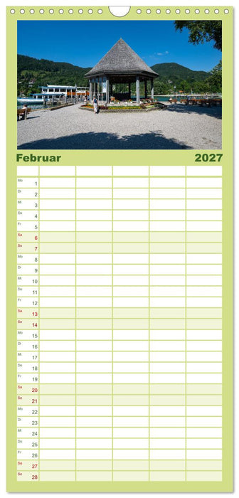 Der Tegernsee - Urlaubsparadies Bayerische Voralpen (CALVENDO Familienplaner 2027)