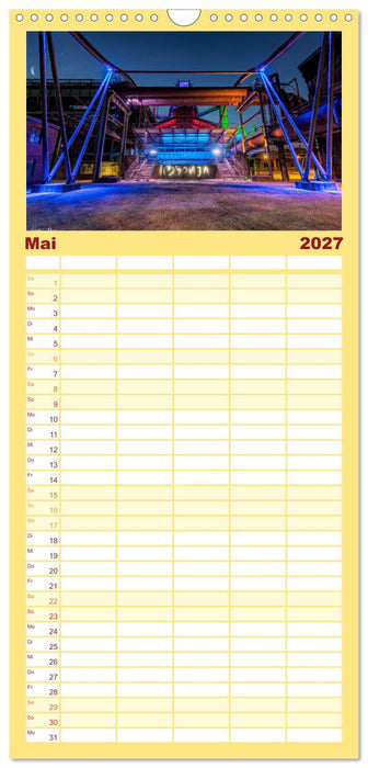 Ruhrpott Akzente (CALVENDO Familienplaner 2027)