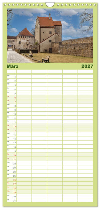 Burghausen an der Salzach (CALVENDO Familienplaner 2027)