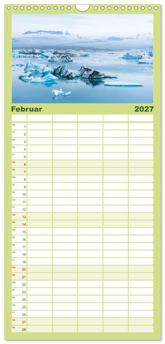 Stille Naturmomente (CALVENDO Familienplaner 2027)