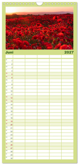 Stille Naturmomente (CALVENDO Familienplaner 2027)