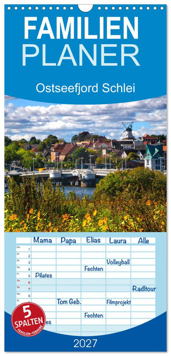 Ostseefjord Schlei (CALVENDO Familienplaner 2027)