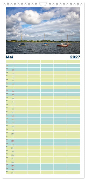Ostseefjord Schlei (CALVENDO Familienplaner 2027)