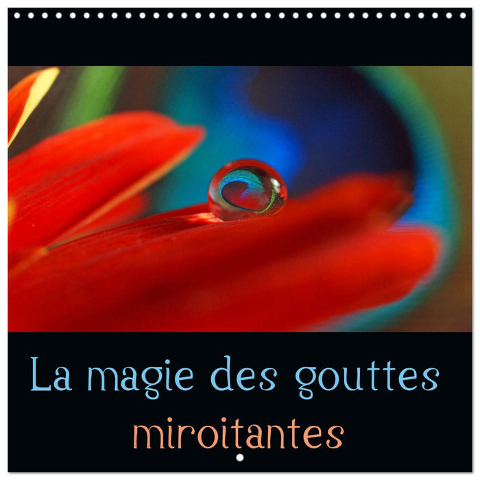 La magie des gouttes miroitantes (CALVENDO Calendrier mensuel 2027)