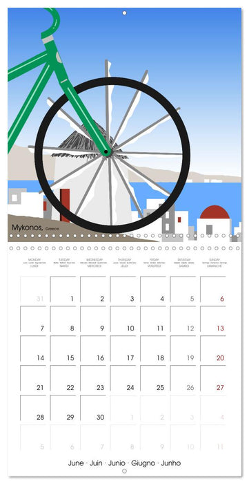 A WORLD OF BICYCLES (CALVENDO Monthly Calendar 2027)