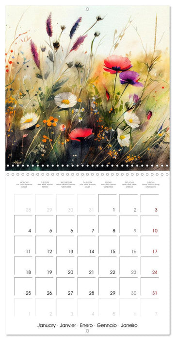 Idyllic Meadow (CALVENDO Monthly Calendar 2027)