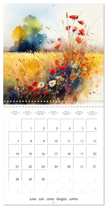 Idyllic Meadow (CALVENDO Monthly Calendar 2027)