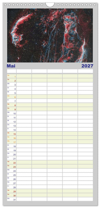 Deepsky 2027 (CALVENDO Familienplaner 2027)