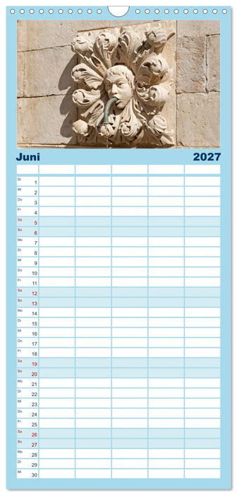Weltkulturerbe Dubrovnik (CALVENDO Familienplaner 2027)
