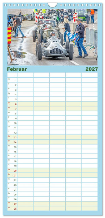Faszination Jochpassrennen (CALVENDO Familienplaner 2027)