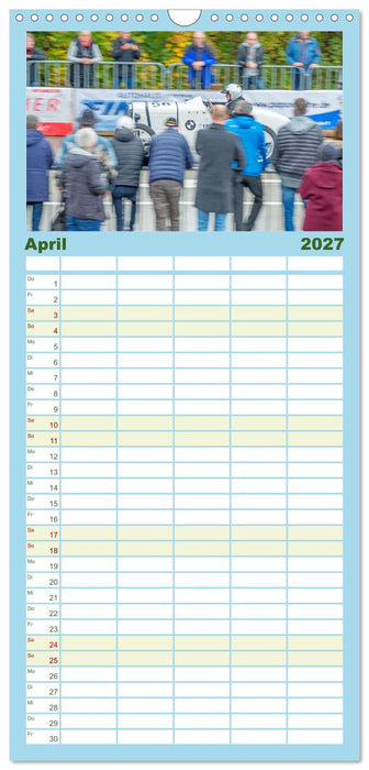 Faszination Jochpassrennen (CALVENDO Familienplaner 2027)