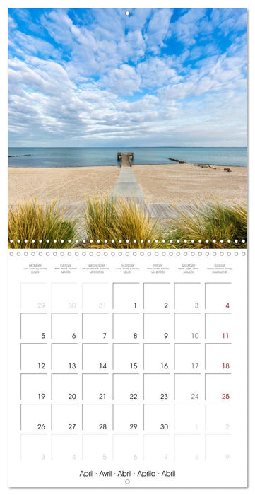 SEA BREEZE Relaxing coastal moments (CALVENDO Monthly Calendar 2027)