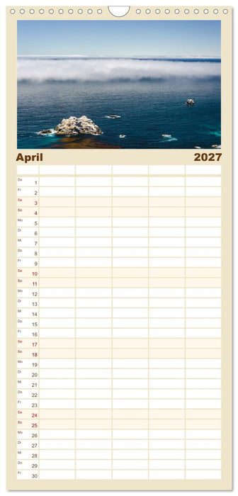 Meer und Küste (CALVENDO Familienplaner 2027)