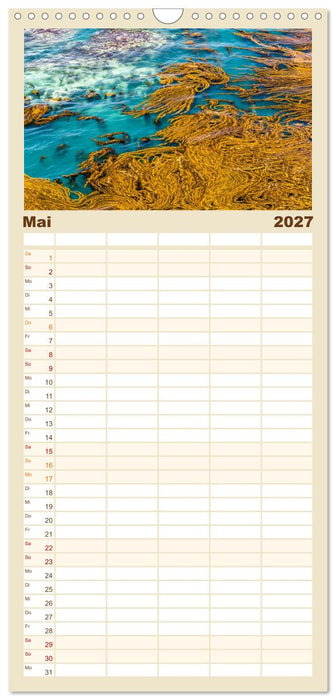 Meer und Küste (CALVENDO Familienplaner 2027)