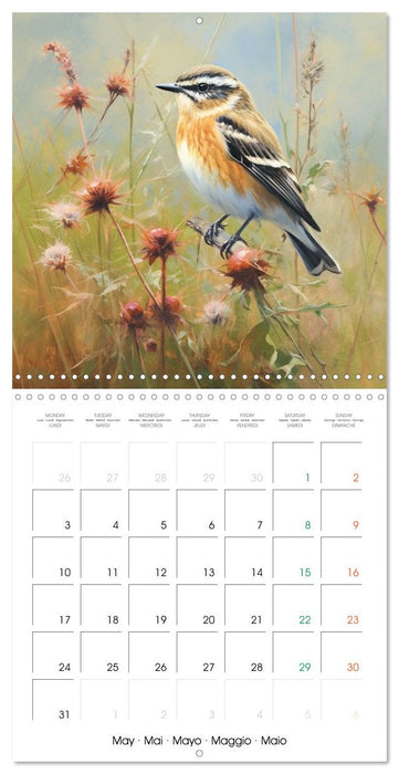 Ailes en scène (CALVENDO Calendrier mensuel 2027)