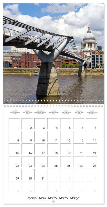 LONDON Sightseeing (CALVENDO Monthly Calendar 2027)