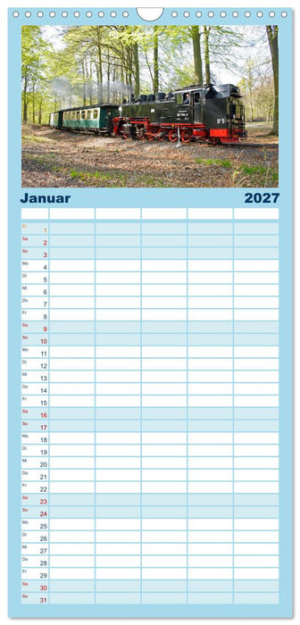 Ostseeinseln Rügen, Hiddensee, Ummanz (CALVENDO Familienplaner 2027)