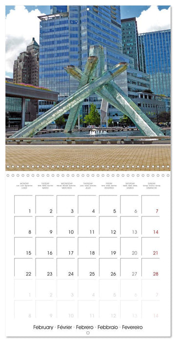 Vancouver Canada (CALVENDO Monthly Calendar 2027)
