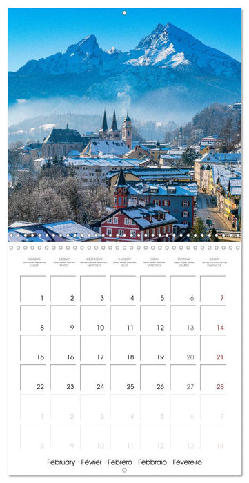 Berchtesgaden - Bavarian Alps, Lakes and Nature (CALVENDO Monthly Calendar 2027)