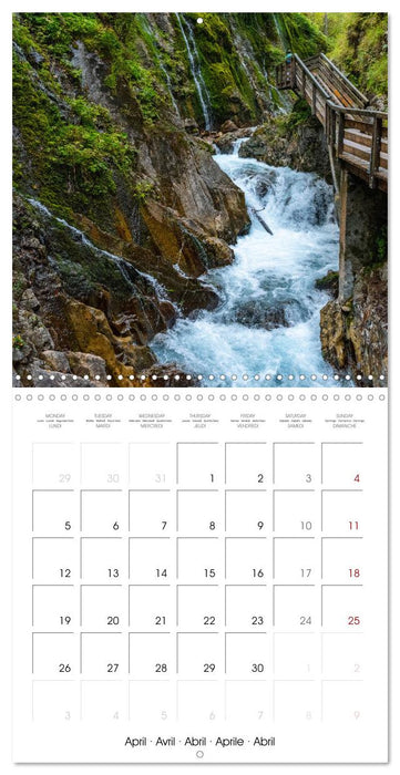 Berchtesgaden - Bavarian Alps, Lakes and Nature (CALVENDO Monthly Calendar 2027)