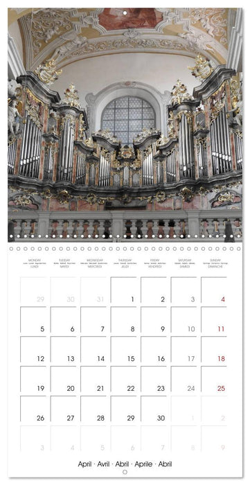 Fantastic German Church Organs (CALVENDO Monthly Calendar 2027)