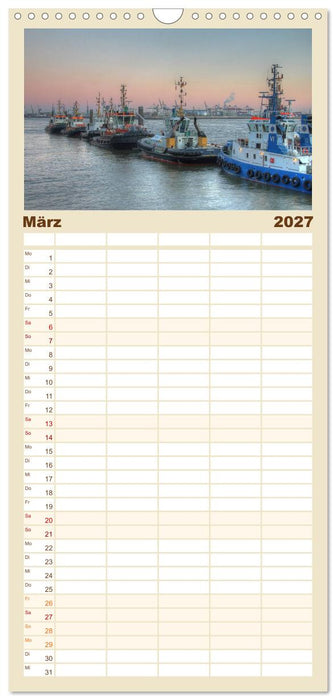 Hamburg (CALVENDO Familienplaner 2027)