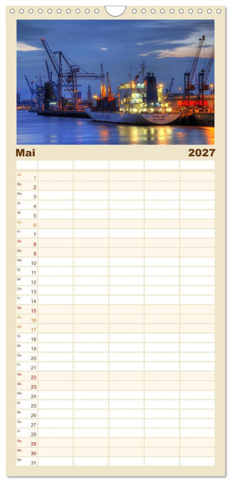 Hamburg (CALVENDO Familienplaner 2027)