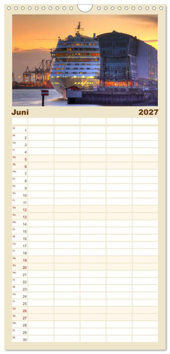 Hamburg (CALVENDO Familienplaner 2027)