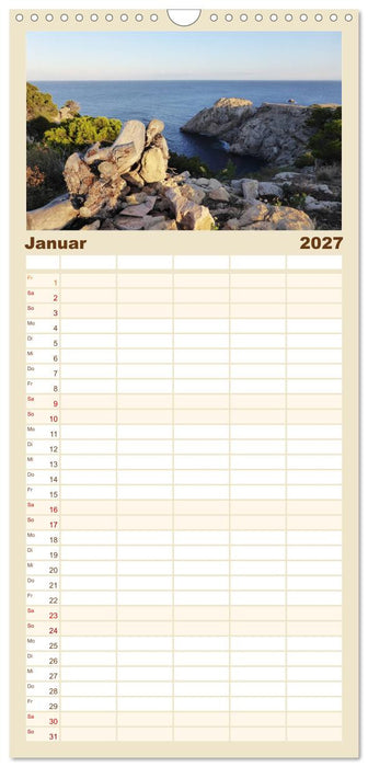 Cala Ratjada (CALVENDO Familienplaner 2027)